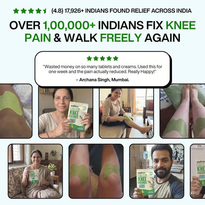 The Original Pain Relief KNEE PATCHES by Wellvor