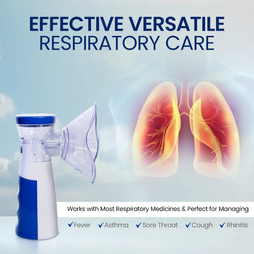 The Portable Mesh Nebulizer by Wellvor™