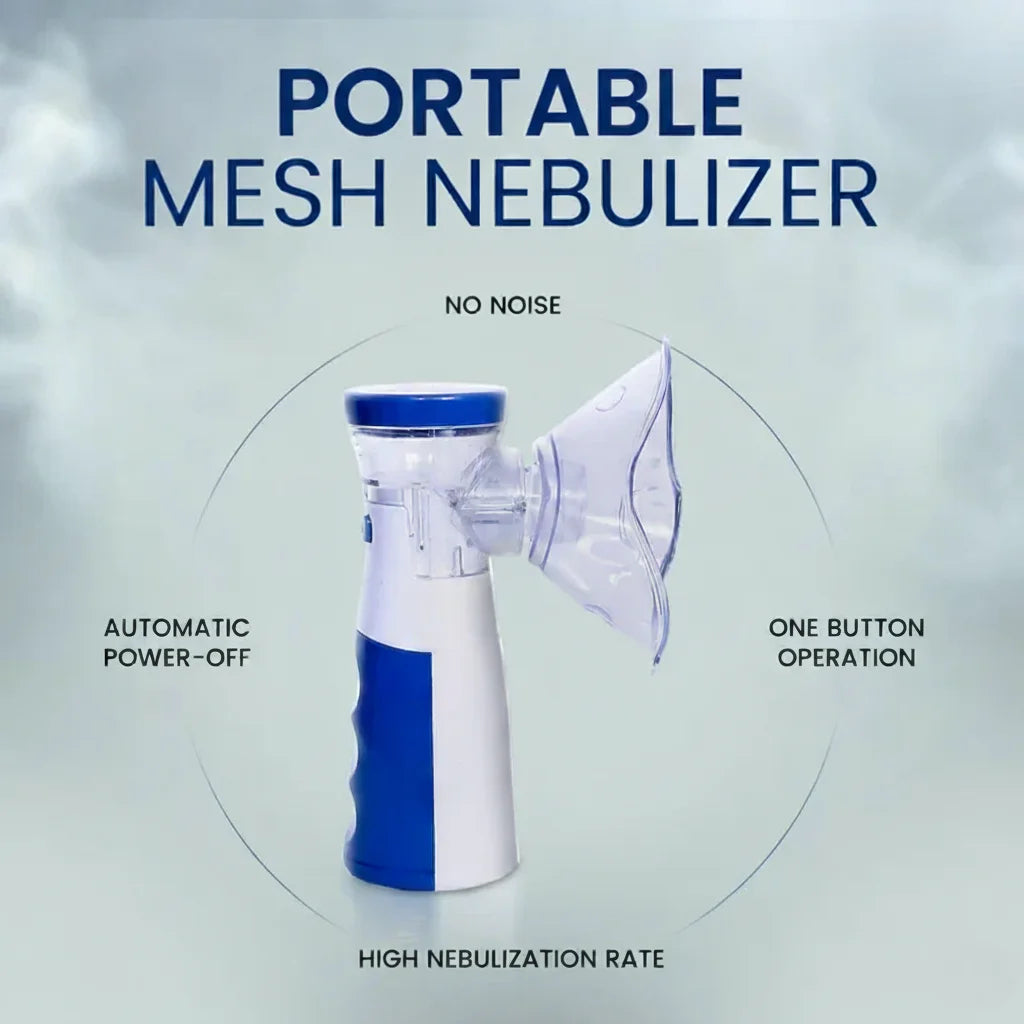 The Portable Mesh Nebulizer by Wellvor™